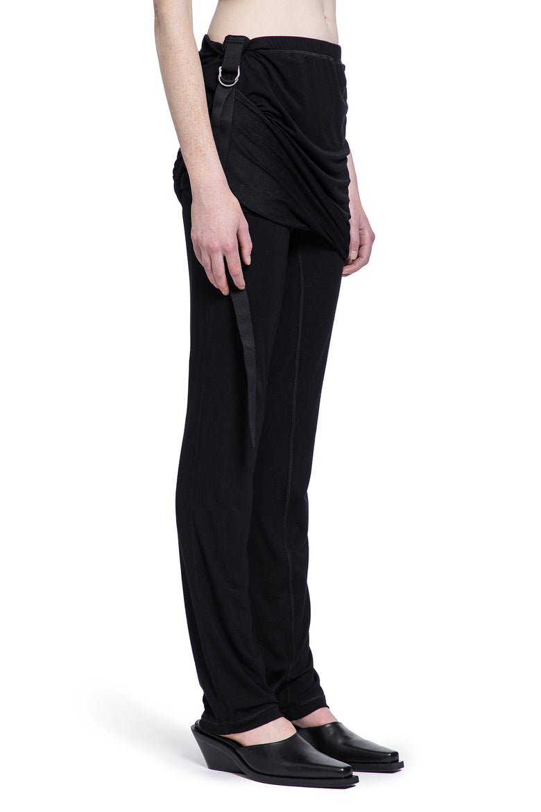 HELMUT LANG WOMAN BLACK TROUSERS