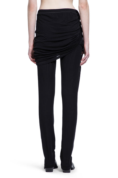 HELMUT LANG WOMAN BLACK TROUSERS