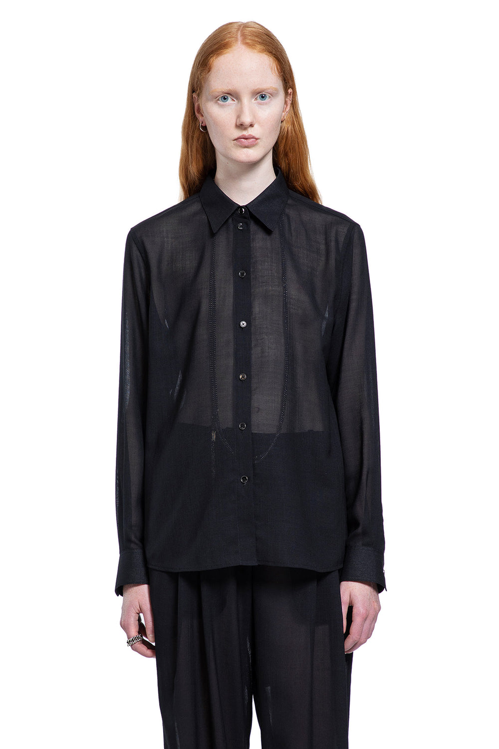 HELMUT LANG WOMAN BLACK SHIRTS