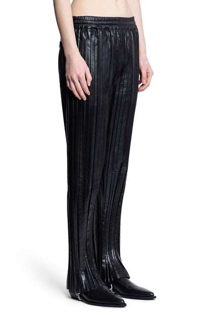 HELMUT LANG WOMAN BLACK TROUSERS