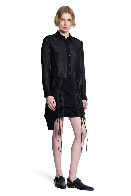 HELMUT LANG WOMAN BLACK SKIRTS