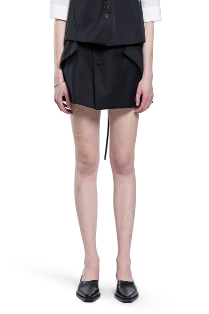 HELMUT LANG WOMAN BLACK SKIRTS