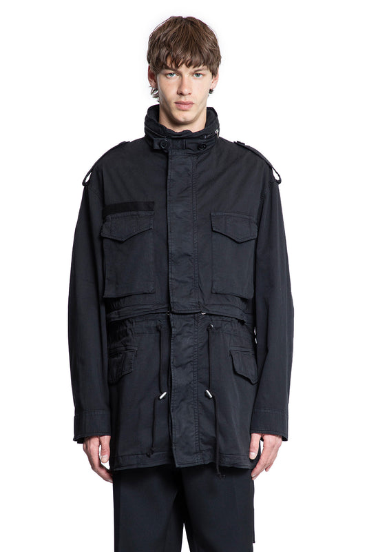 HELMUT LANG MAN BLACK JACKETS