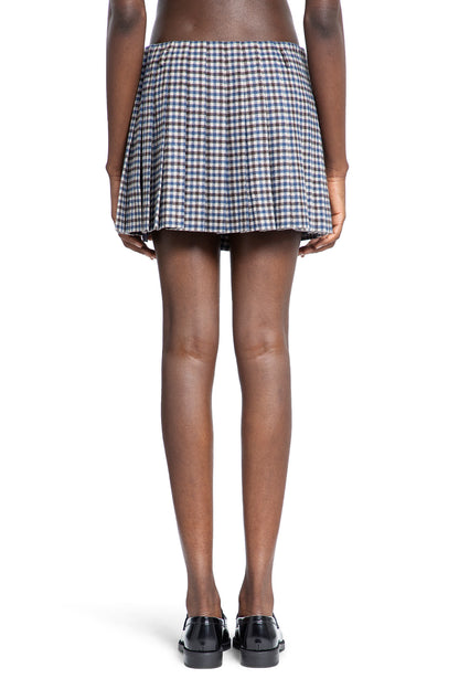 PRADA WOMAN BROWN SKIRTS