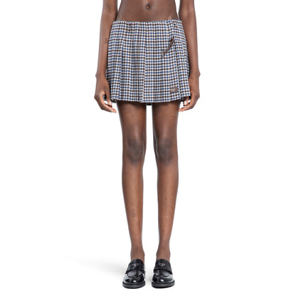 PRADA WOMAN BROWN SKIRTS