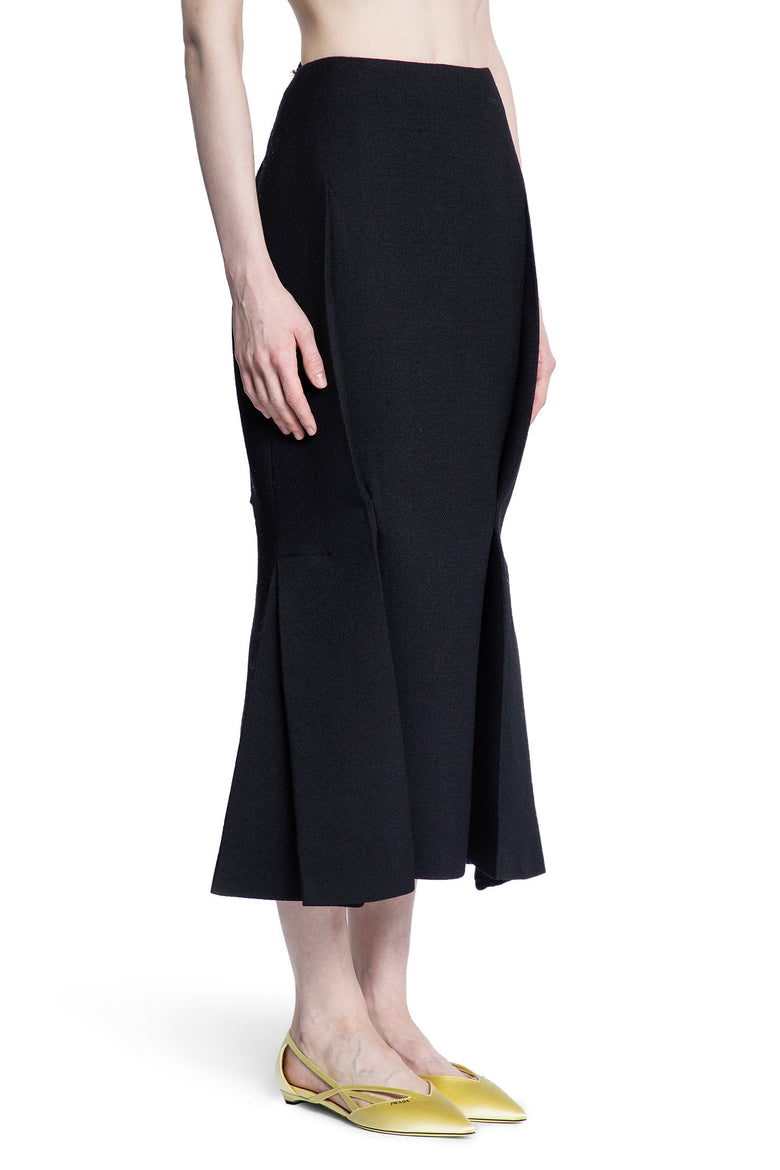 PRADA WOMAN BLACK SKIRTS