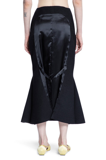 PRADA WOMAN BLACK SKIRTS