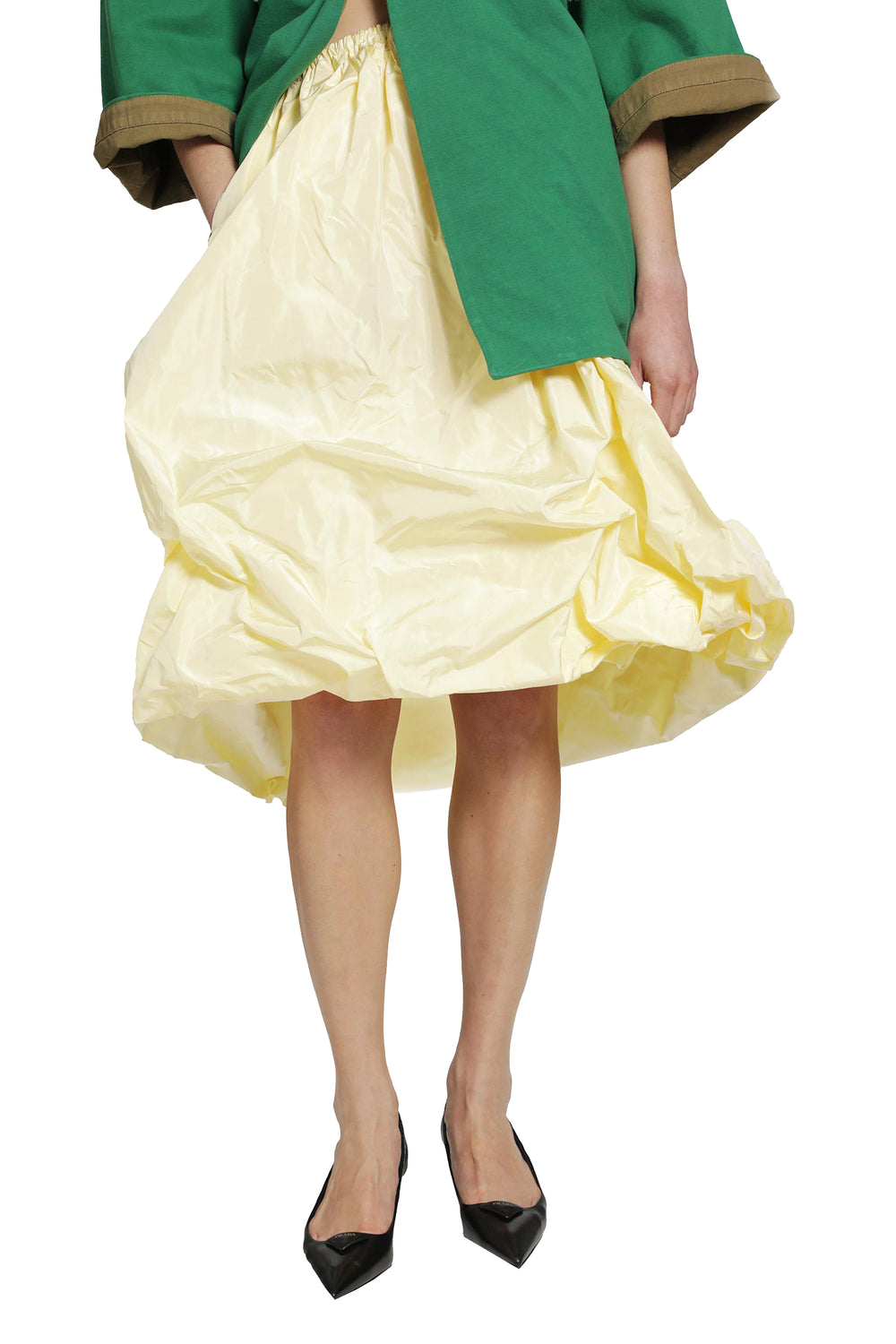 PRADA Technical Taffeta Skirt woman