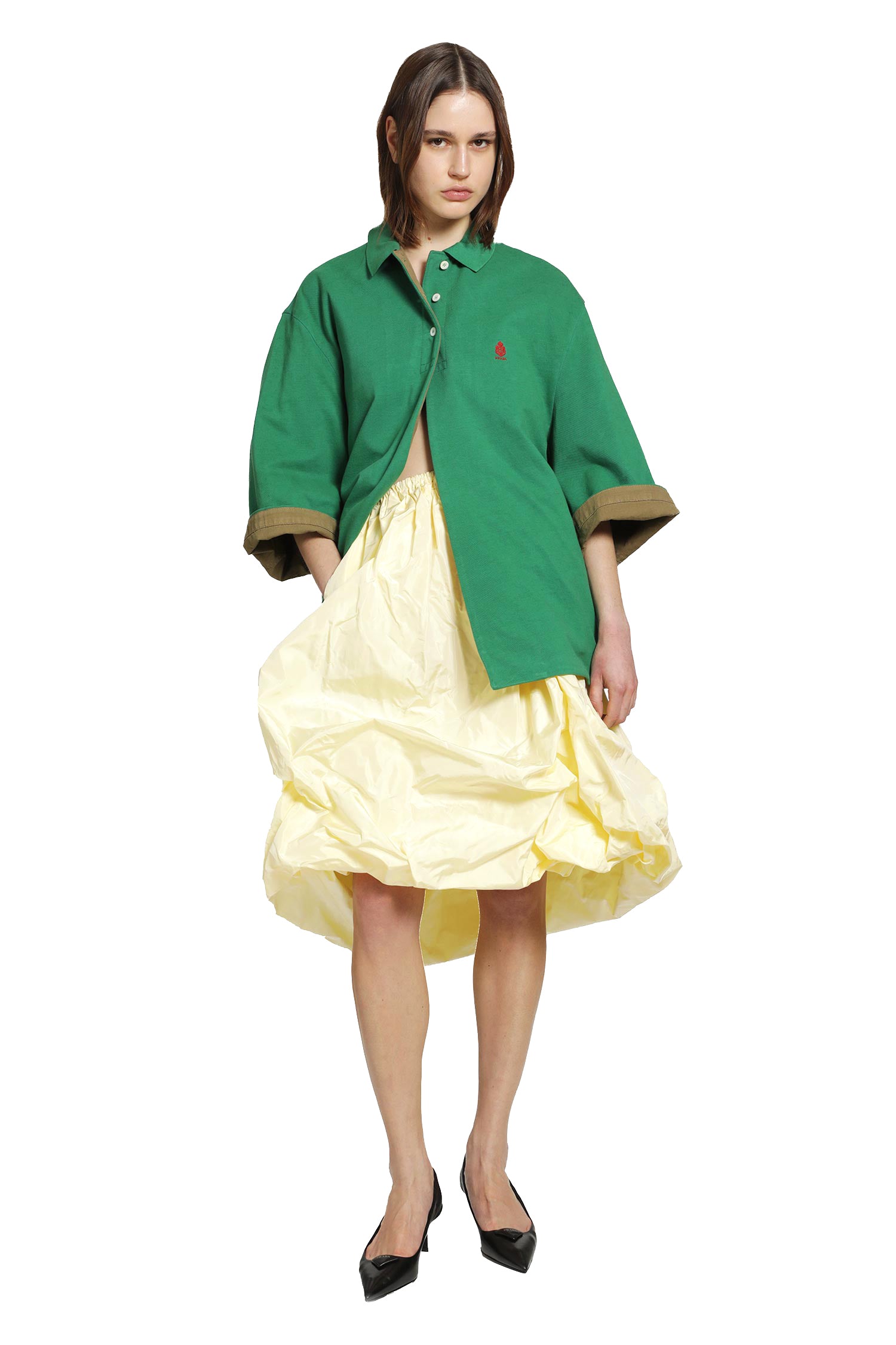 PRADA Technical Taffeta Skirt woman