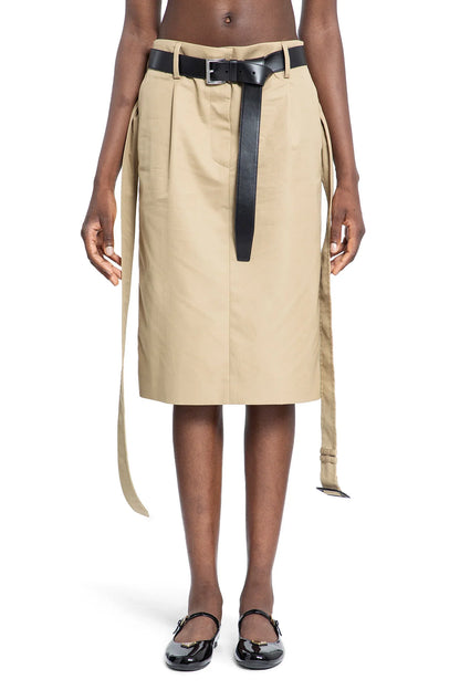 Antonioli PRADA WOMAN BEIGE SKIRTS