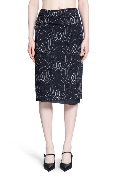 Antonioli PRADA WOMAN BLUE SKIRTS