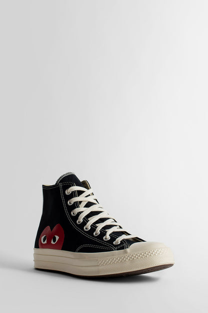 COMME DES GARCONS PLAY UNISEX BLACK SNEAKERS