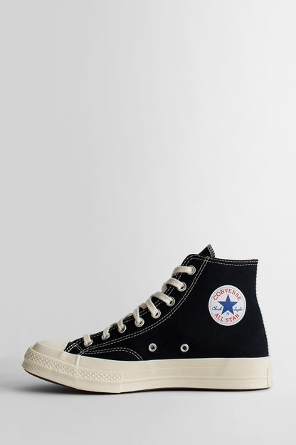 COMME DES GARCONS PLAY UNISEX BLACK SNEAKERS