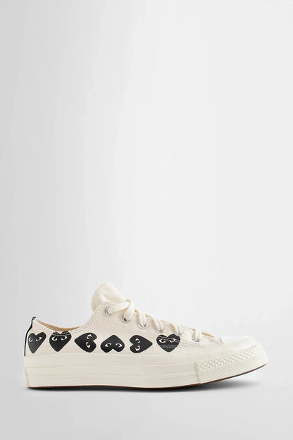 COMME DES GARCONS PLAY UNISEX BLACK&WHITE SNEAKERS