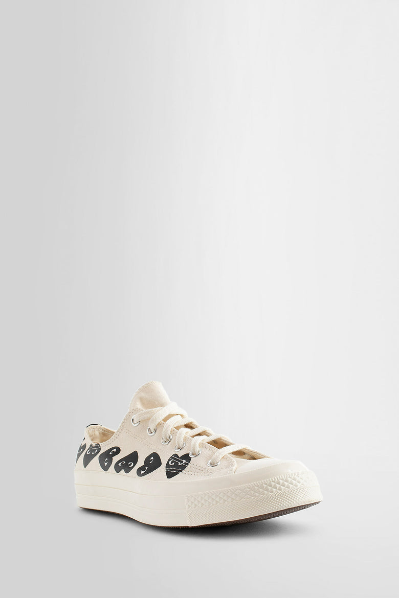 COMME DES GARCONS PLAY UNISEX BLACK&WHITE SNEAKERS