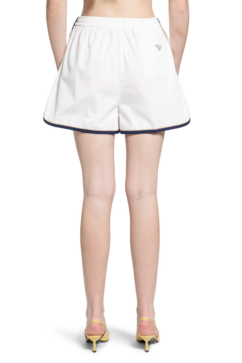 PRADA Cotton Poplin Shorts woman