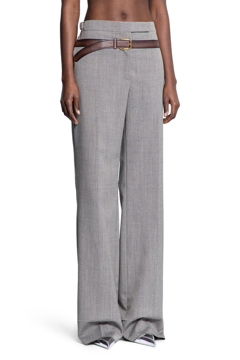 PRADA WOMAN GREY TROUSERS
