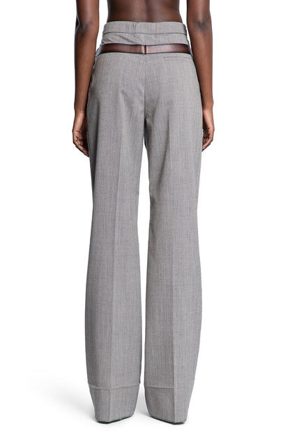 PRADA WOMAN GREY TROUSERS
