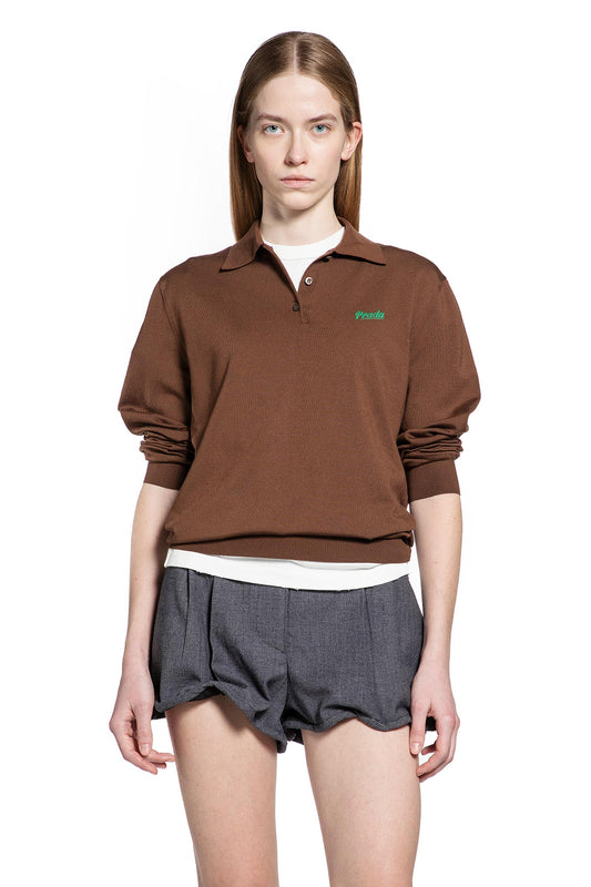 Silk Long Sleeve Polo