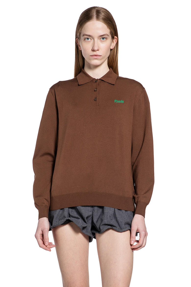 Silk Long Sleeve Polo