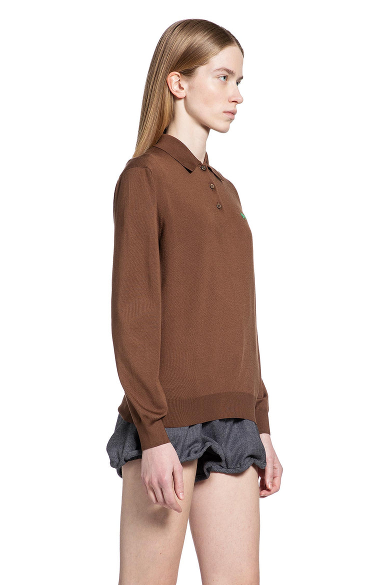 Silk Long Sleeve Polo