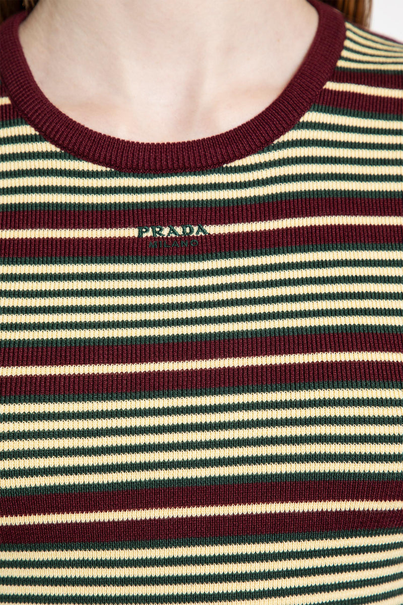 Striped Cotton T-Shirt