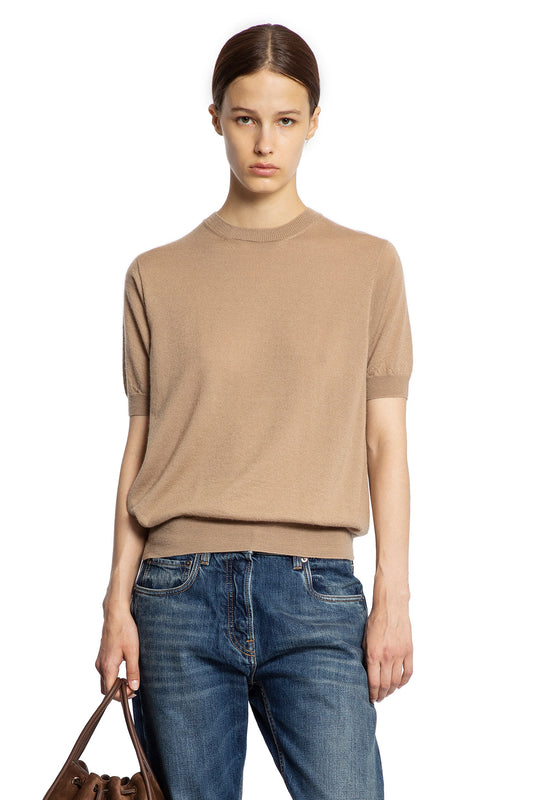 Superfine Cashmere Short Sleeve Sweater - Antonioli.eu
