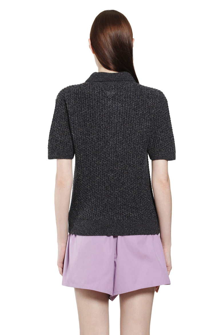 PRADA Wool Cashmere Knit Polo woman