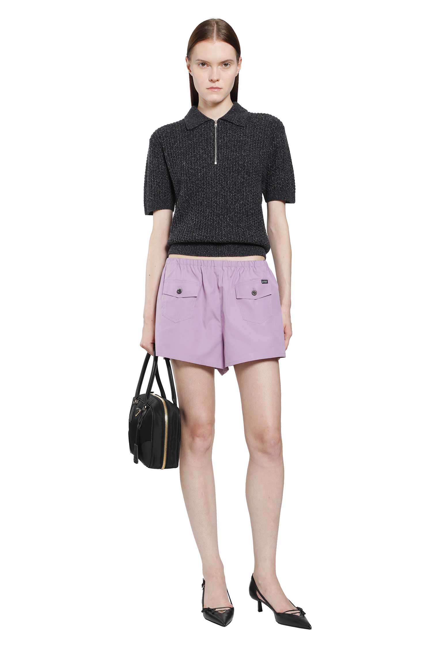 PRADA Wool Cashmere Knit Polo woman