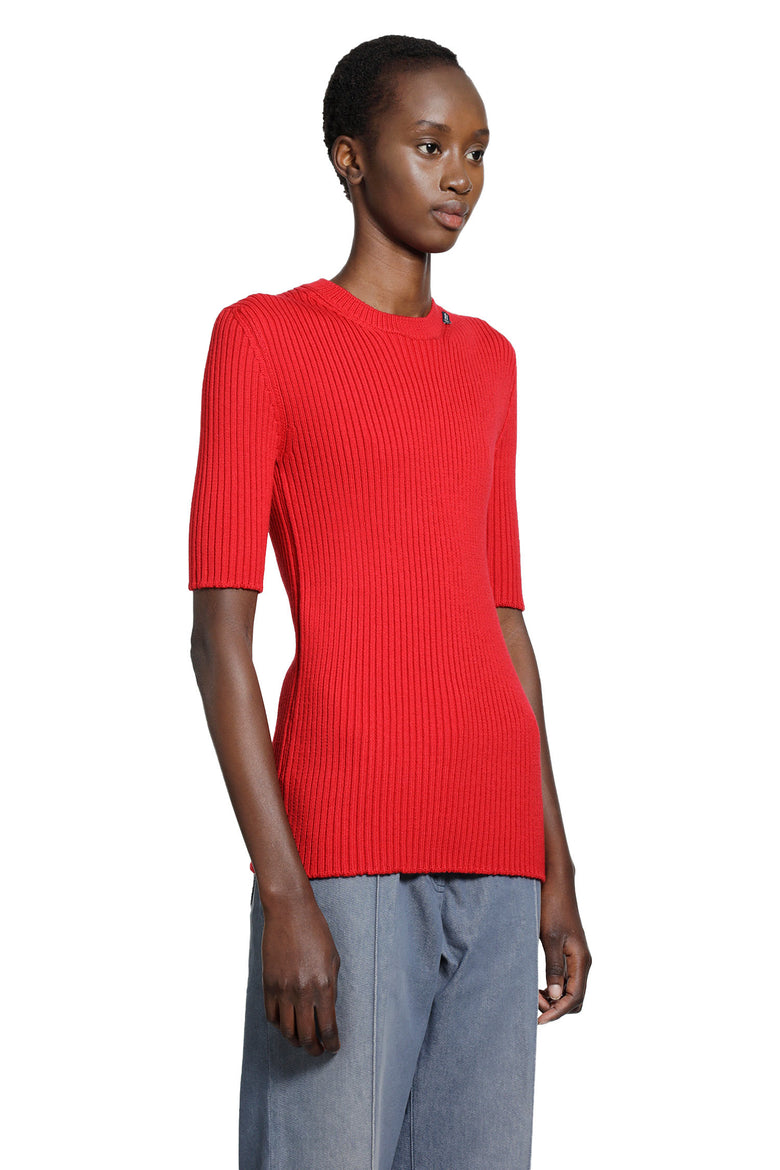 
              PRADA Rib-knit Crewneck Top woman
            