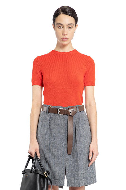 PRADA WOMAN RED KNITWEAR