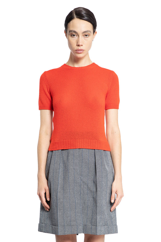 PRADA WOMAN RED KNITWEAR