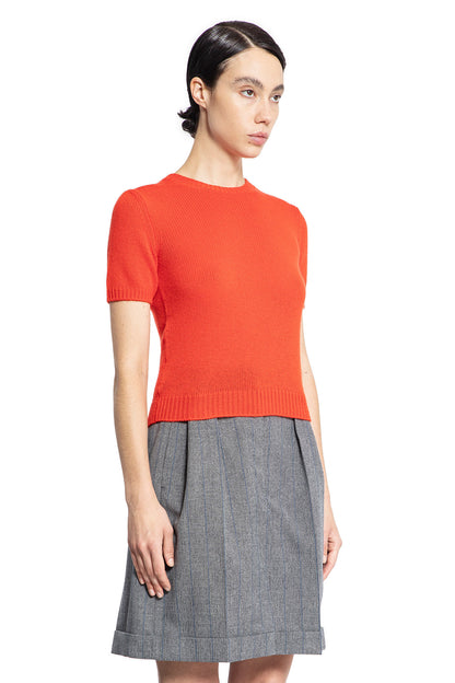 PRADA WOMAN RED KNITWEAR