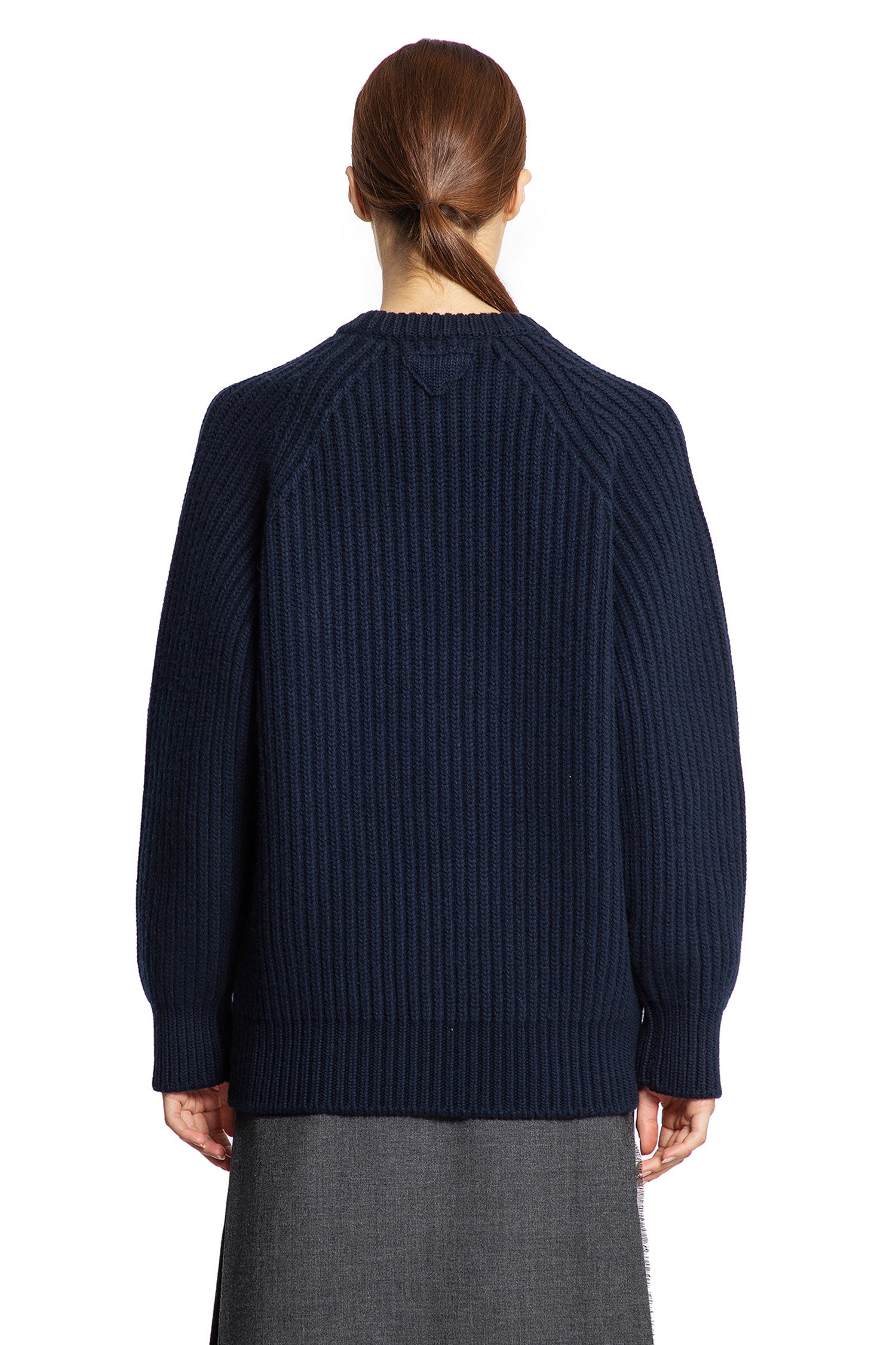 Wool Cashmere Sweater with Safety Pin