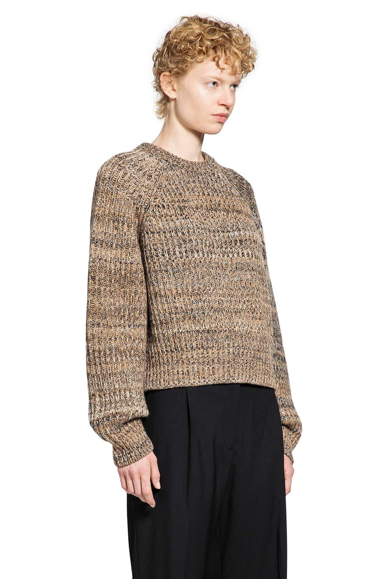 PRADA WOMAN BEIGE KNITWEAR