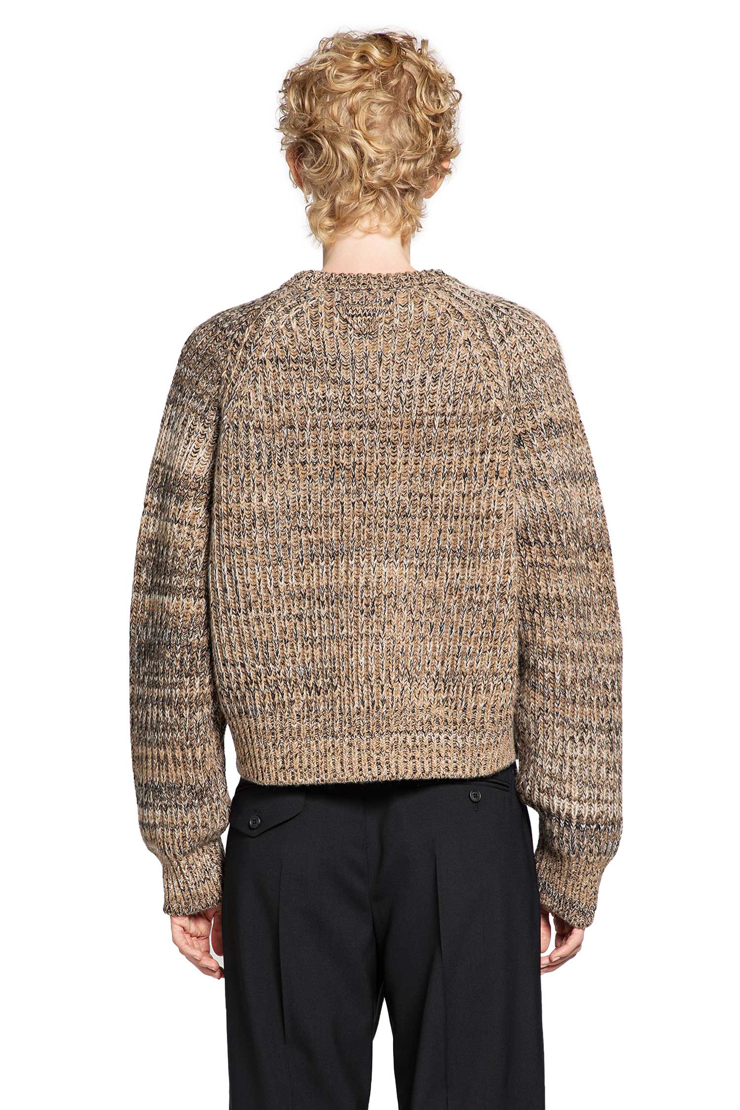 PRADA WOMAN BEIGE KNITWEAR