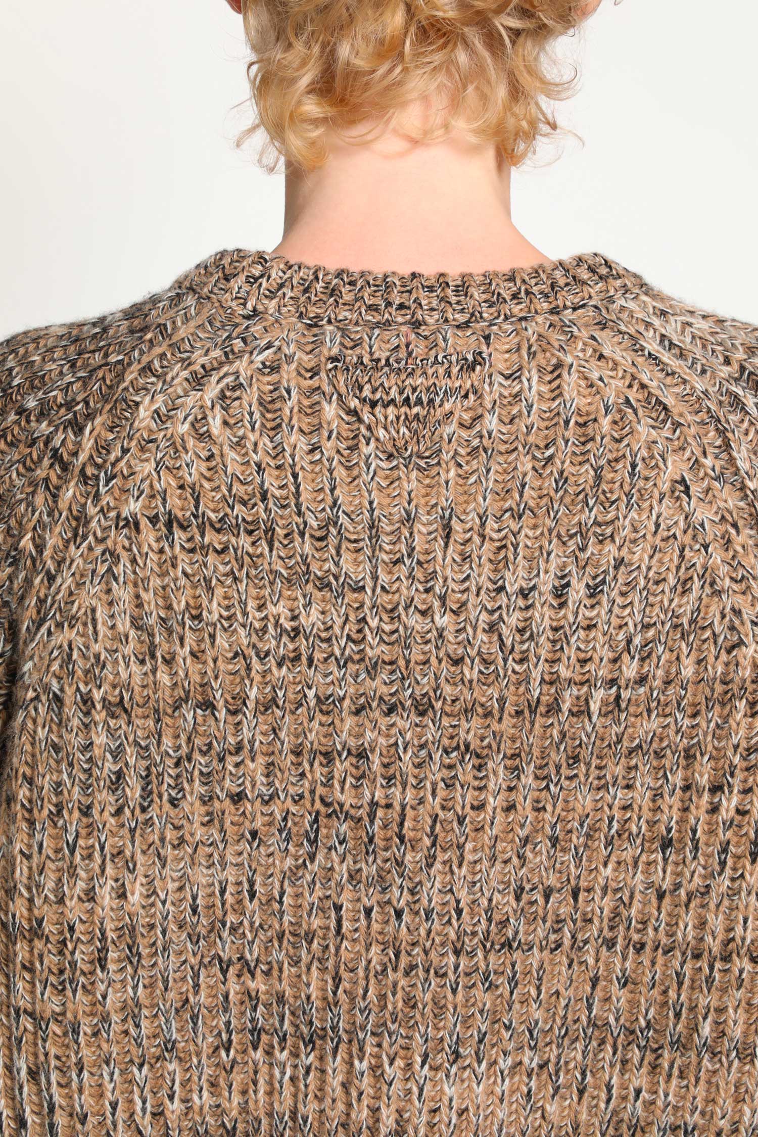 PRADA WOMAN BEIGE KNITWEAR