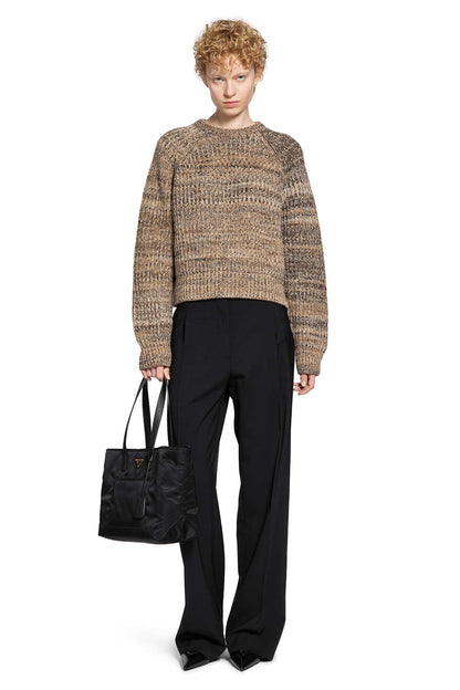 PRADA WOMAN BEIGE KNITWEAR