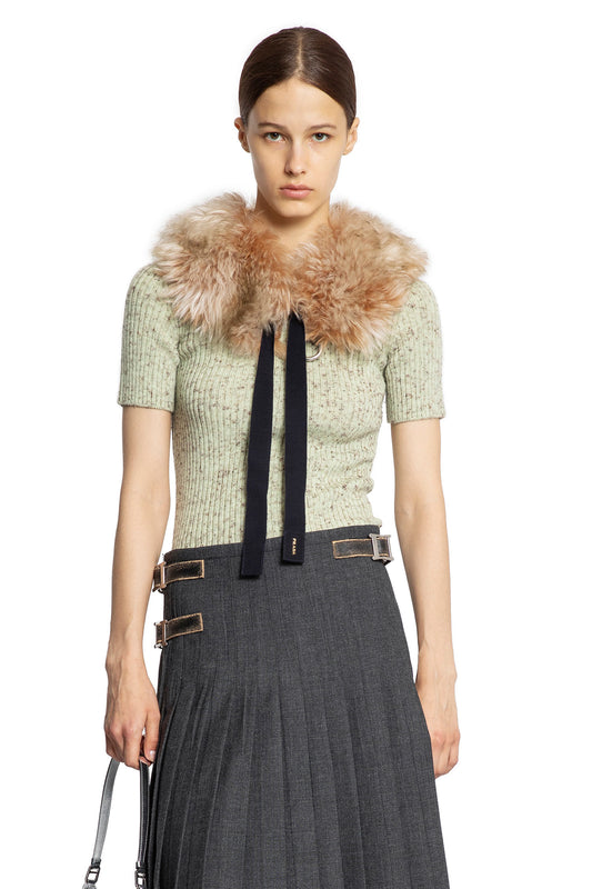 Wool Linen Short Sleeve Sweater - Antonioli.eu