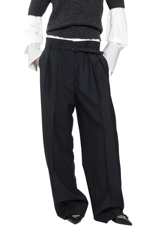 Light Wool Mohair Trousers
