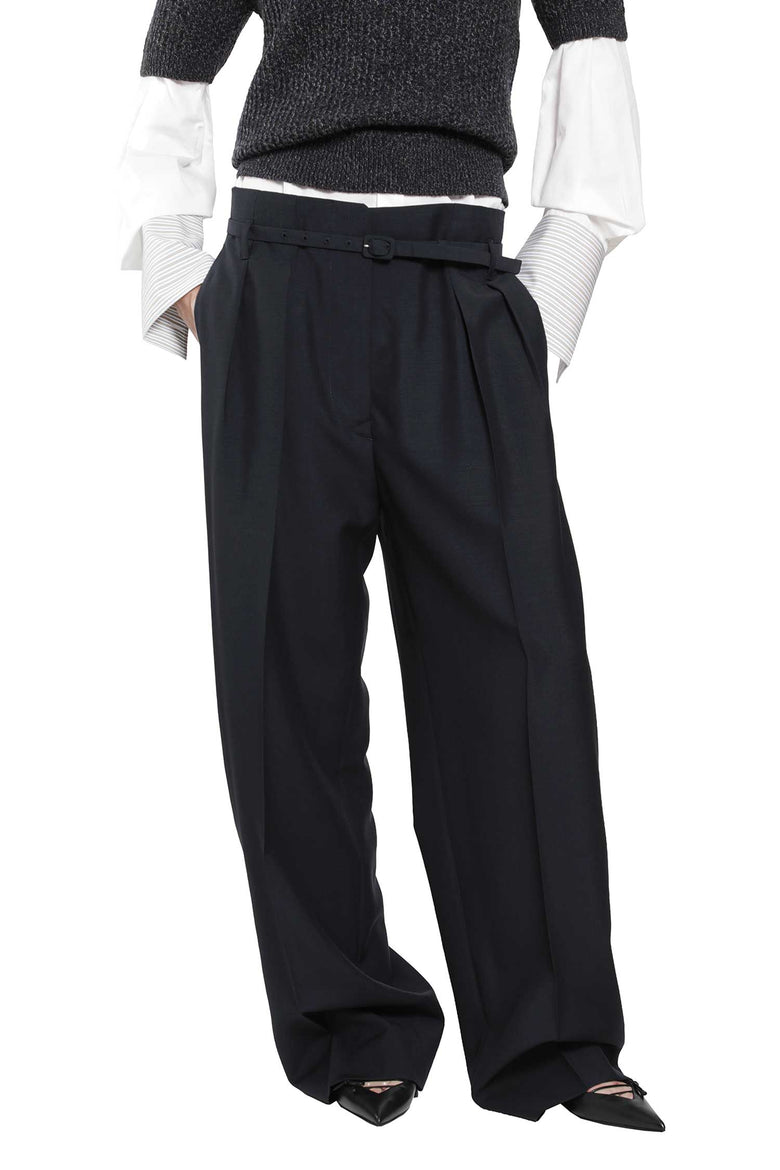 PRADA Light Wool Mohair Trousers woman