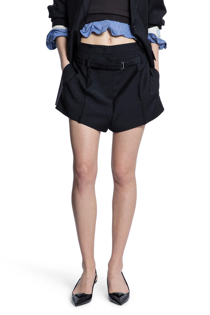 PRADA WOMAN BLACK SHORTS