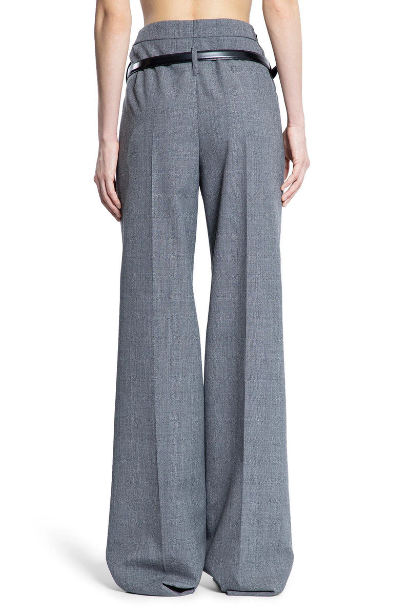 Technical Wool Pants With Belt - Antonioli.eu