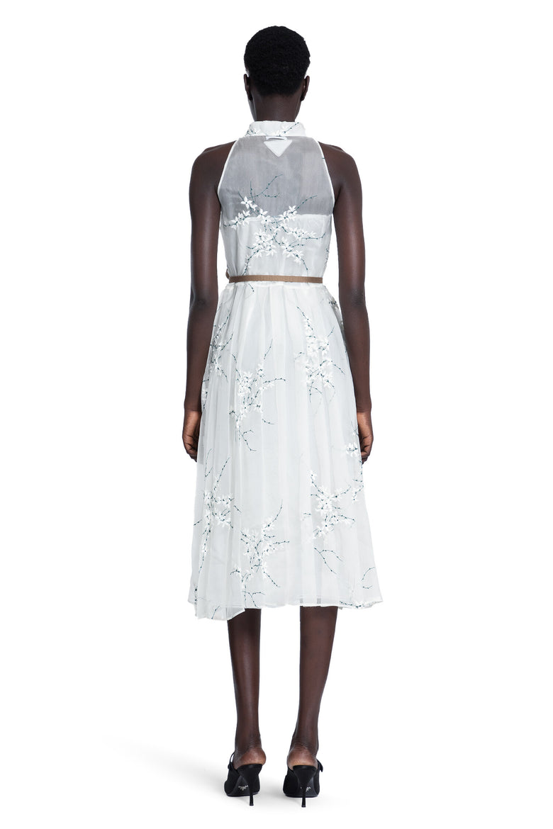 PRADA WOMAN WHITE DRESSES