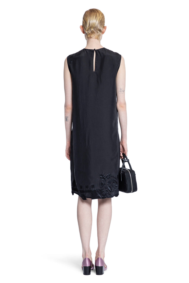 PRADA WOMAN BLACK DRESSES