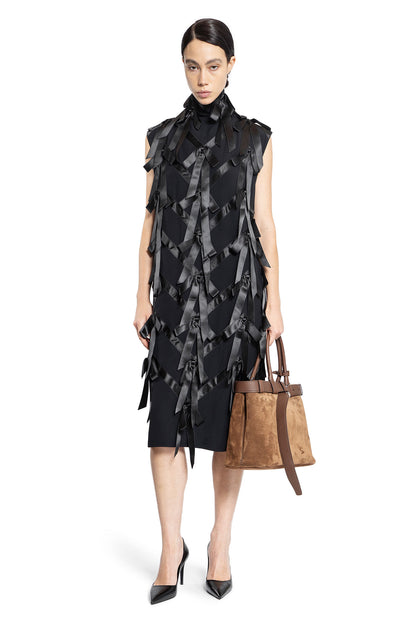 PRADA WOMAN BLACK DRESSES