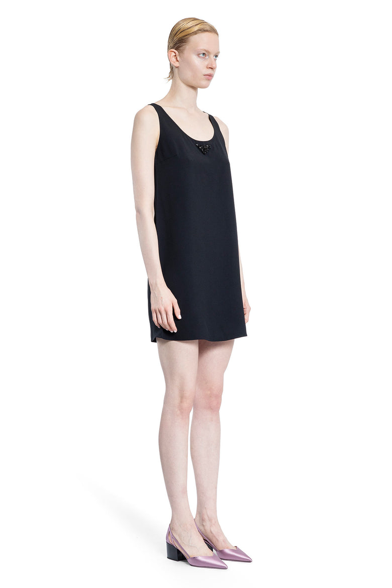 PRADA WOMAN BLACK DRESSES