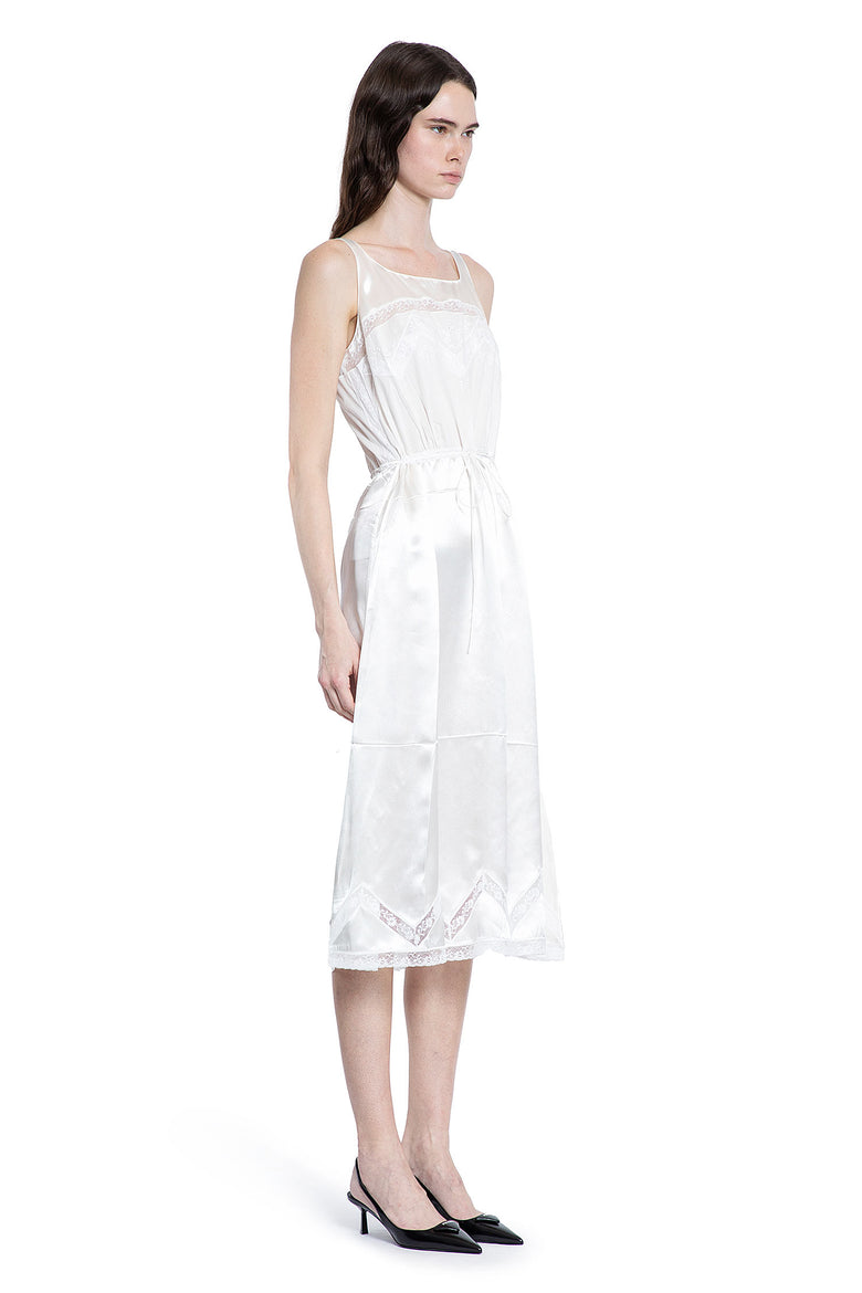 PRADA WOMAN WHITE DRESSES