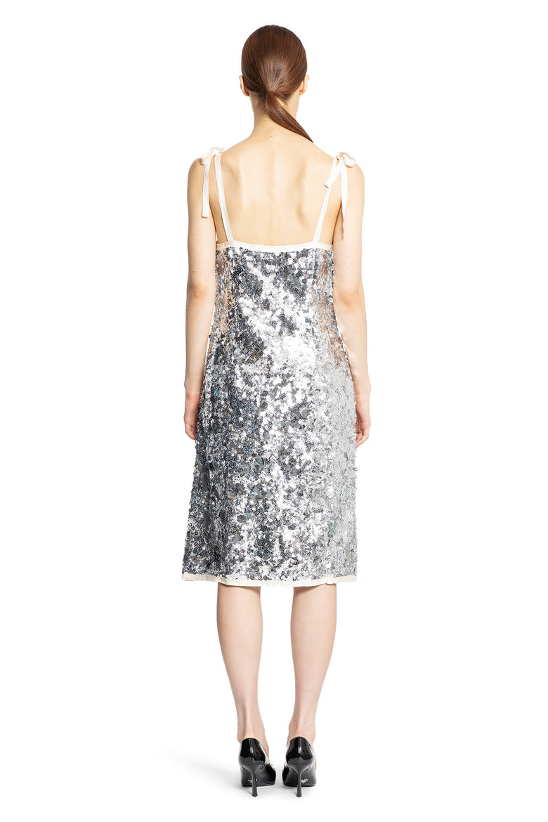 Sequined Slip Dress