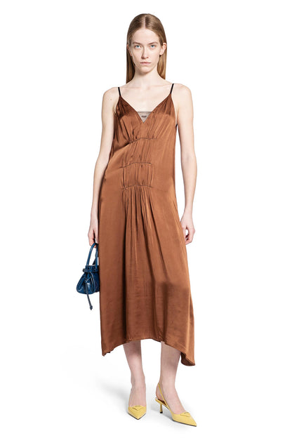 Crepe Satin Dress